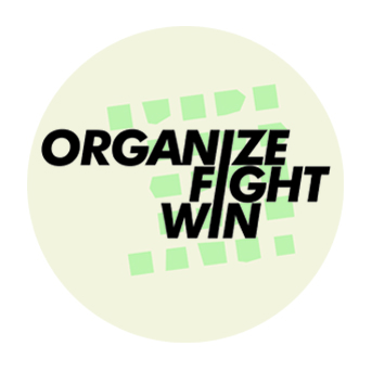 LOGO-ORGANIZE FIGHT WIN